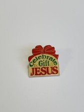 Celebrate The Gift Of Jesus Lapel Pin Bob Siemon Designs