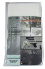 Waffenputztücher,Waffenpflege, weiß, Set wählbar, Putztuch