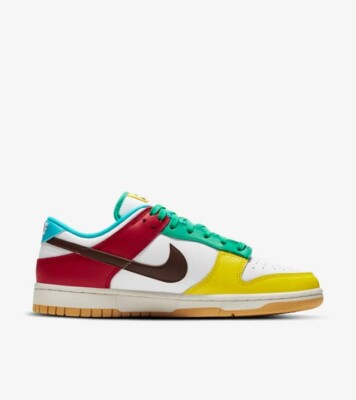 Nike Dunk Low SE DH0952-100 Free 99 White Light Chocolate
