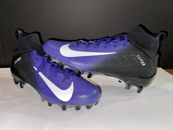 NIKE VAPOR UNTOUCHABLE 3 PRO LSU TIGERS TEAM ISSUED OBJ FOOTBALL CLEATS SZ 12.5 - nzcfi.org