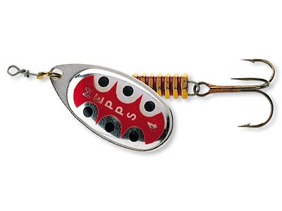 Mepps Spinner Aglia TW (Silber / Rot) Gr. 4
