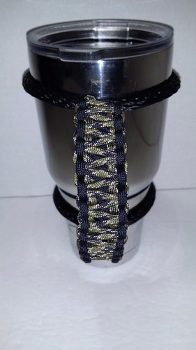 2 Farben Paracord Griffe für 40oz, 30oz & 20oz Yeti, Rtic, Sic, Ozark Trail Cups - Bild 46 von 75