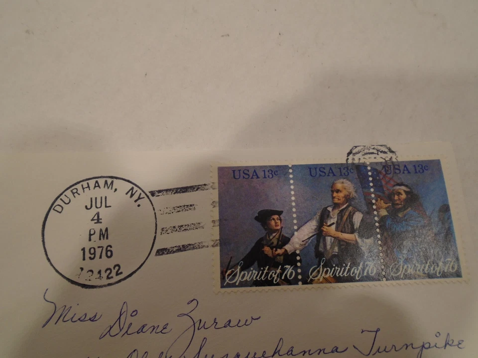 Postmasters Of America. Philatelic First Day Covers w/ 6 handwritten env. stamps - Image 3 of 4