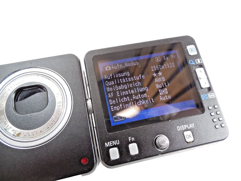 Pentax Digitalkamera "Vintage Modell Optio X" Selten ! / 5.0 MP / Getestet ! - Bild 3 von 4