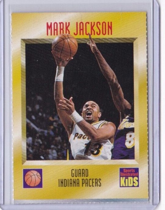 1997-98 Sports Illustrated For Kids Mark Jackson Indiana Pacers #605 IDBLUE
