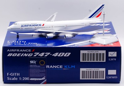 SQ Wings 1:200 Air France Boeing B747-400 Diecast Aircraft