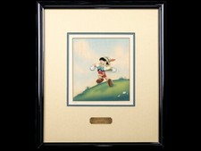 Pinocchio Production Animation Cel with Courv...