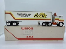 Vintage Winross Hershey Foods Reese's Peanut Butter Cup Candy Cabover Truck