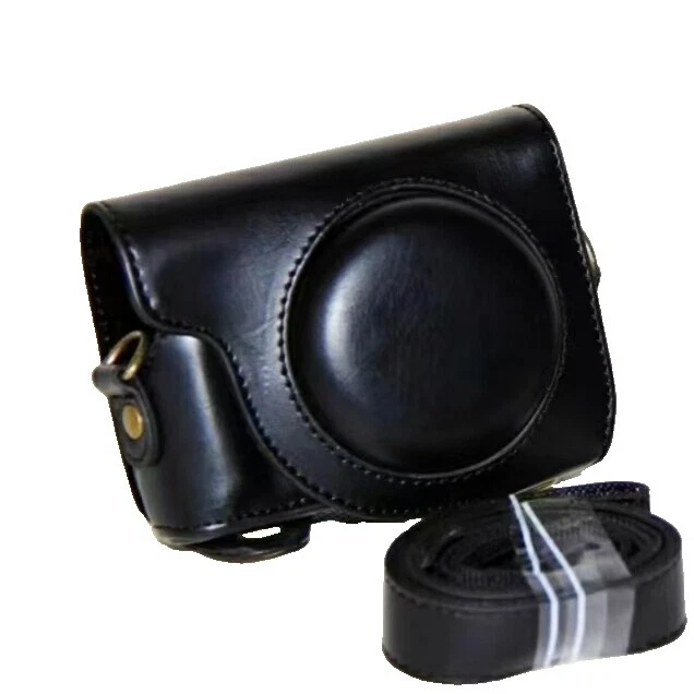 Estuches para cámara de cuero sintético, bolsos y fundas para Panasonic LUMIX