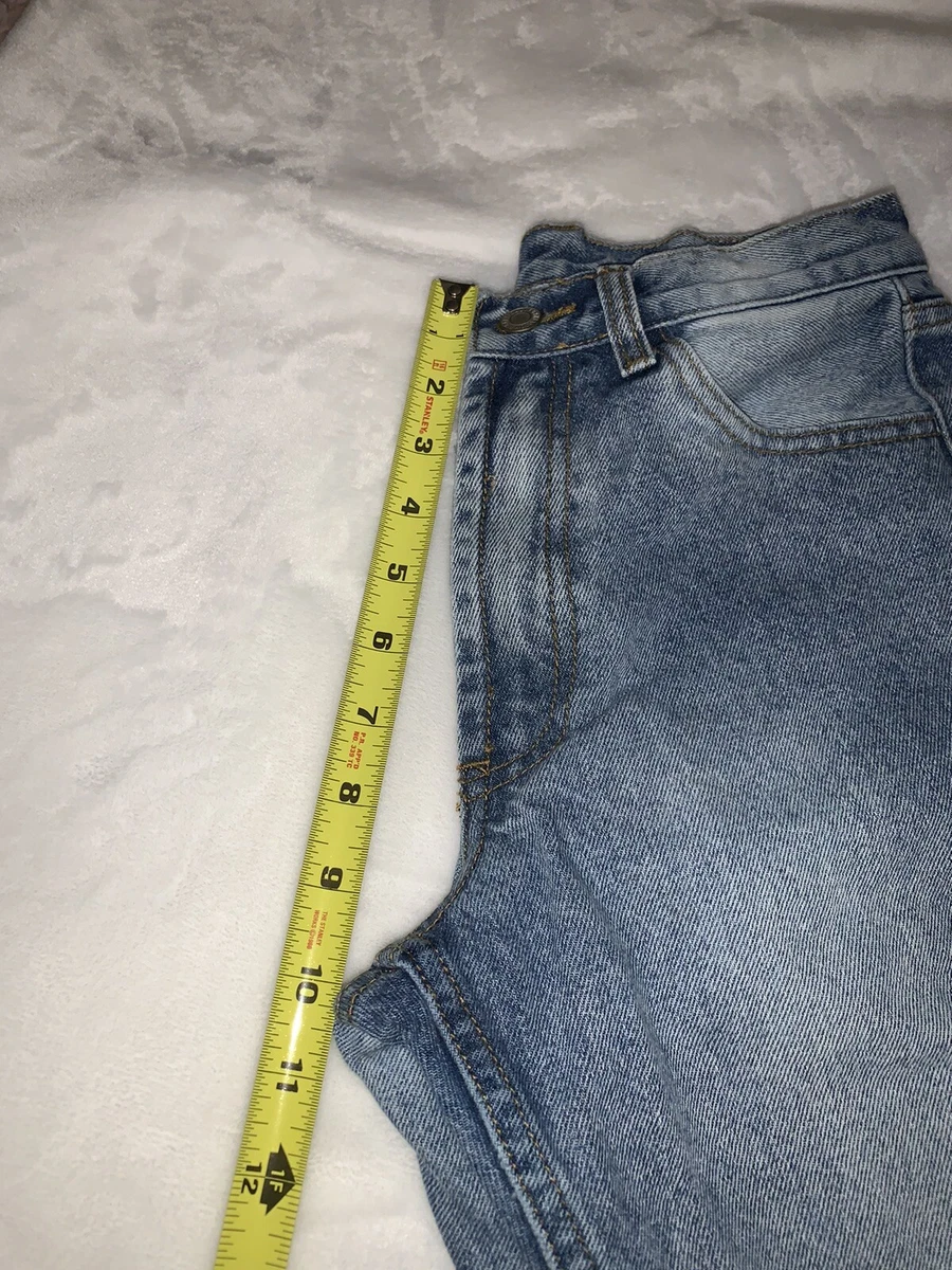 J. Galt. Brandy Melville High rise MOM jeans light blue wash. Sz. S