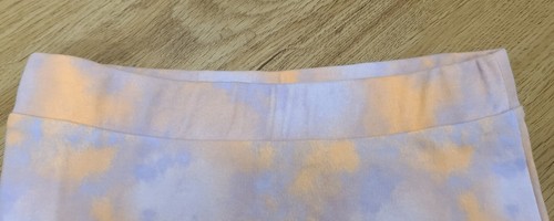 NWT SO Slit Mini Skirt Small Sm S Lavender Tie Dye with spandex BOX 32 - Picture 6 of 6