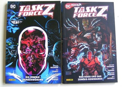 TASK FORCE Z - Red Hood + Zombies - 1 + 2 komplett - Paperback PANINI 20122-2023