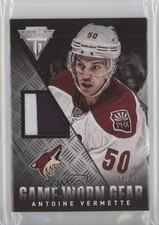 2013-14 Panini Titanium Game-Worn Gear Prime 44/50 Antoine Vermette #GG-AV 1h6a