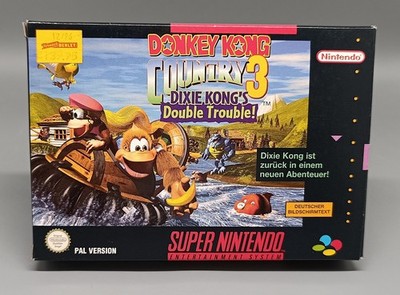 Donkey Kong Country 3 - NOE - Super Nintendo SNES OVP CIB GUT/SEHR GUT LESEN