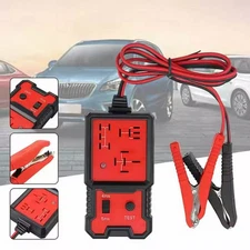 Automotive Relay Tester - 4 & 5 Pin 12V Auto Diagnostic Tool, Small Handheld DIY
