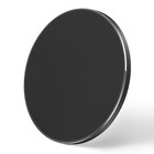 30W Phone Wireless Charger Black Aluminium Alloy Round Phone Wireless Charg OH