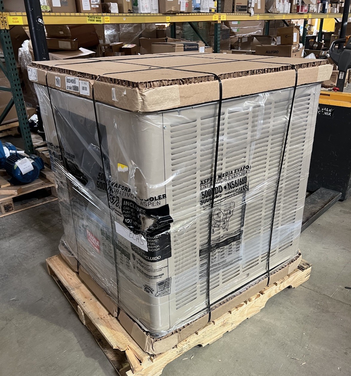 ESSICK AIR N55/65S Ducted Evaporative Cooler 1,000 sq ft – 1,800 sq ft 2YAE3