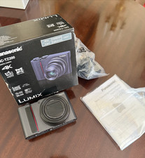 Panasonic LUMIX DMC-TZ200 20.1MP in Box + accessories 