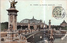 (2162) 5-2-2026 - France (posted 1906) Paris Pont Alexandre III