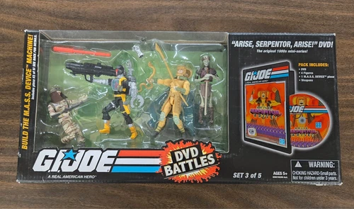 Hasbro - G.I. Joe DVD Battles - Arise Serpentor Arise Set (2008)