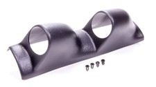 Auto Meter 10402 Gauge Works Dual Gauge Pod Black