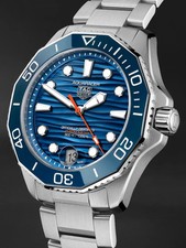 TAG Heuer Aquaracer Pro 300 Date Blue Dial 42 mm Men's Watch WBP5111.BA0013 4