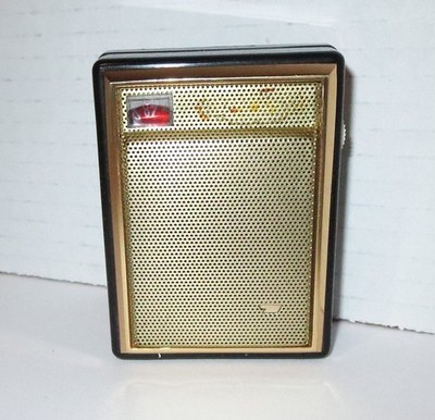 Rare Early Sony TR-730 Micro Transistor Radio 1960 Original Hard