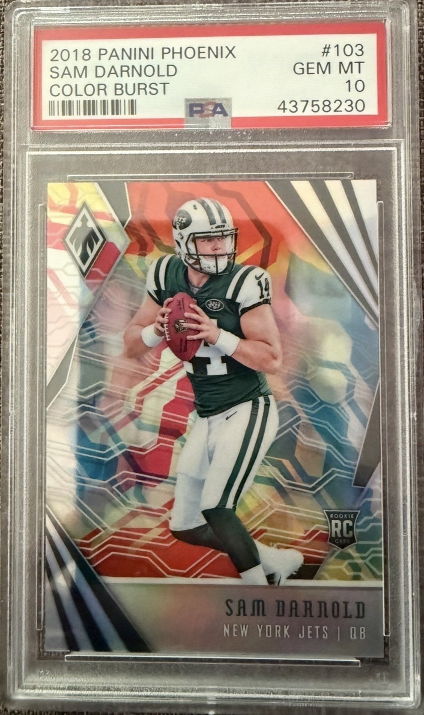 Sam Darnold Panini Phoenix #103 Color Burst