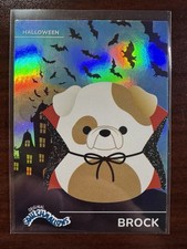 2025 Panini Squishmallows Halloween Rainbow Foil #16 Brock
