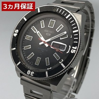 時計 SEIKO 5 SPORTS 80s Seiko 5 Sports 1968 Vintage Automatic Watch Rare Overhauled | eBay