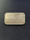 SilverTowne American Flag Bar 1oz silver .999 Fine Silver Bullion