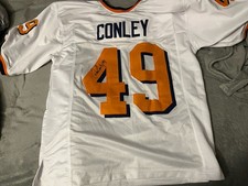 SYRACUSE ORANGE-DAN CONLEY SIGNED AUTOGRAPH JERSEY ACOA LOA COA CUSE 🏈