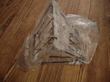 Vinyl Record Holder Storage Black Metal Magazine Book Album Display - NEW