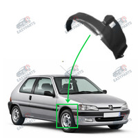 Radlauf StoßStange Locaro Vorne Rechts FüR Peugeot 106 1991 - 1998
