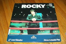 ROCKY Laserdisc LD FULL SCREEN FORMAT VERY GOOD VERY RARE SYLVESTER STALLONE