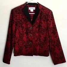 Jessica Howard Cocktail Dressy Red Suits & Suit Separates for Women Sz 14