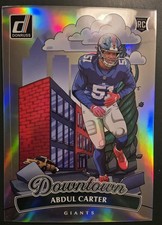 Abdul Carter 2025 Panini Donruss Rookie DOWNTOWN, Jumbo Oversized RC Giants
