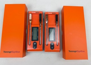 2 X ThermoPro Twin Temp Spike Wireless Dual Thermometer TP962