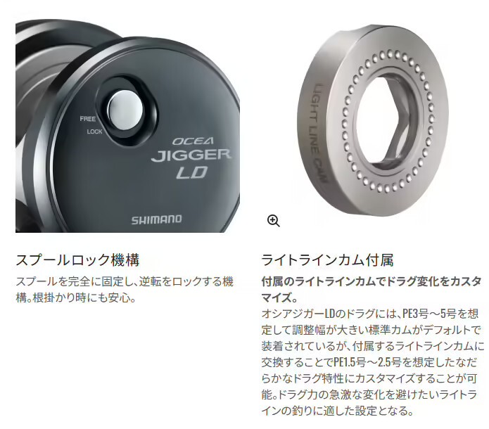 Shimano Ocea Jigger LD 2500MG Reel | eBay