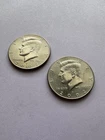 2002 P & D Kennedy Half Dollar (2) Clad Coins Circulated NIFC Free shipping N542