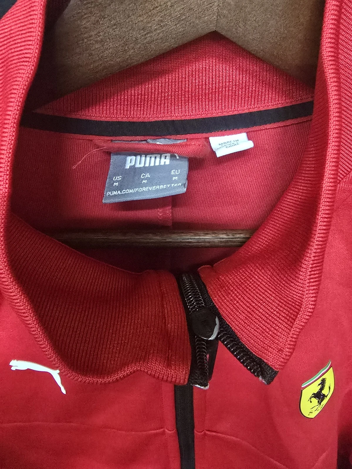 Vintage Men's size M Puma x Ferrari Race Track Jacket Original Collection🔥 - product detail image 4