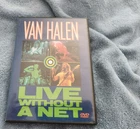 Van Halen: Live Without a Net DVD, 2004, 1-Disc 1986 Live Music Hagar Rare OOP!