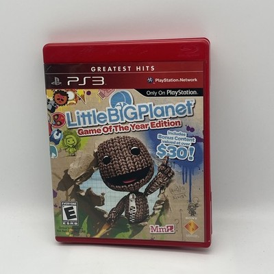 Little Big Planet 2007 PS3 Sony PlayStation 3 Greatest Hits Not For Resale WORKS