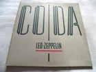 LED ZEPPELIN ~ CODA ** 1982 EU SWAN SONG LP