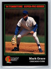 Mark Grace 1994 Score Tombstone Pizza Super-Pro Series Chicago Cubs #6