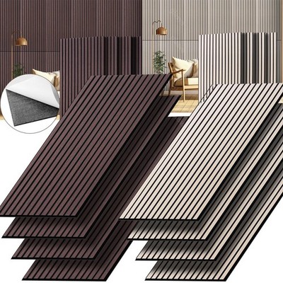 4 PPack Self-adhesive Acoustic Panels Soundproof Wall Panels 45'' X 22'' X 0.4'' in