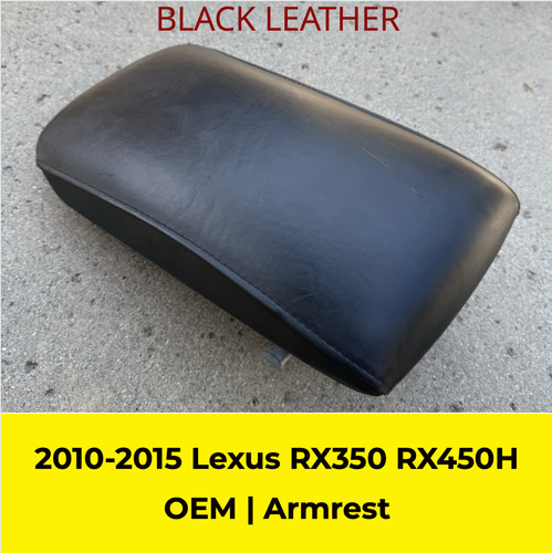 2010-2015 Lexus RX350 RX450H OEM Center Console Armrest Arm Rest Lid BLACK
