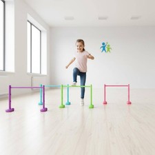 4 Pieces Scramble Tunnel Set Easy to Assemble Indoor Obstacle Course
