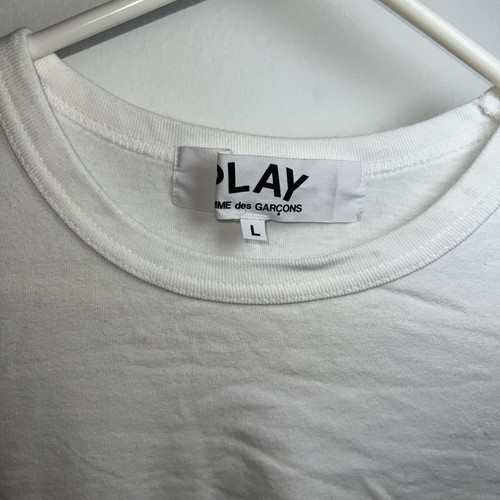 Comme Des Garçons Play CDG Big Hearts Longsleeve Hype Tee - Afbeelding 3 van 5