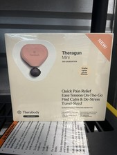 Therabody Theragun Mini 2nd Generation Bluetooth 3 Speeds Desert Rose NEW Sealed
